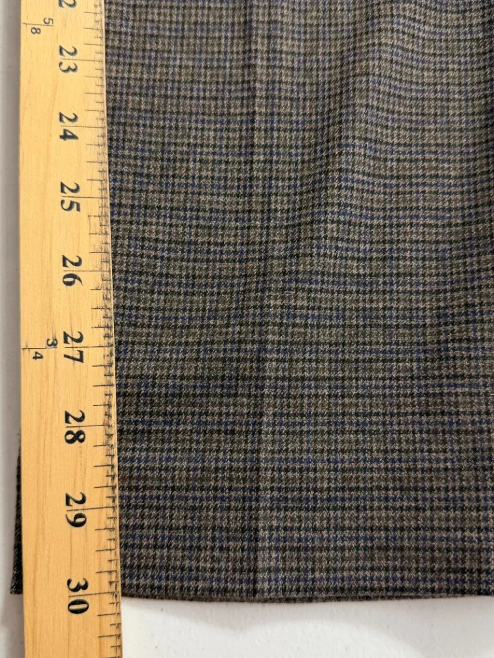 J.Crew Thompson Dress Pants Men 29x30 Brown Houndstooth Tapered Stretch NWT